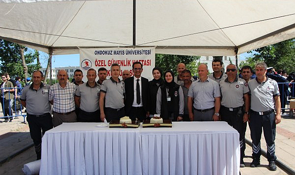 OMÜ'de Özel Güvenlik Haftası Kutlandı