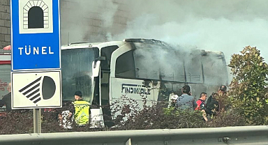 Ordu’da Yolcu Otobüsünde Yangın Paniği