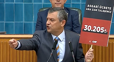Özgür Özel'den Asgari Ücret İçin Net Rakam: 30 Bin 205 Lira Olmalı