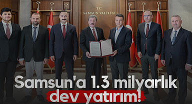 Samsun'a 1 Milyar 350 Milyon Liralık Dev Yatırım!