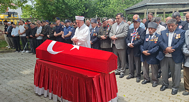 Samsun Bafra, Son Kore Gazisini Dualarla Uğurladı