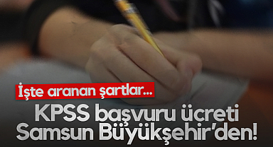 Samsun Büyükşehir Belediyesi'nden KPSS Adaylarına Destek