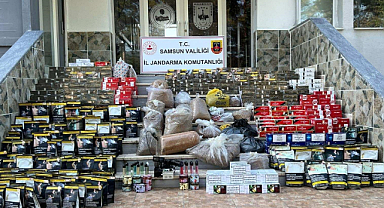 Samsun'da 108 Bin 600 Kaçak Makaron Ele Geçirildi!