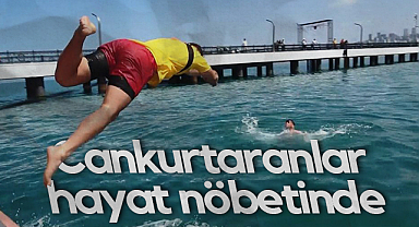 Samsun'da 13 Bölgede Cankurtaran Mesaisi Başladı