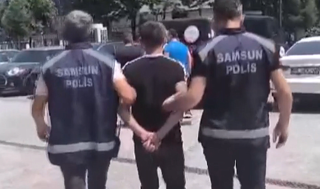 Samsun'da 15 Yıl Hapis Cezalı Firari Yakalandı
