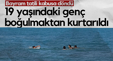 Samsun'da 19 Yaşındaki Genç Boğulma Tehlikesi Geçirdi