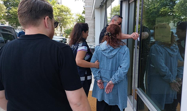 Samsun'da 27 Suç Kaydı Bulunan Kadın Yine Hırsızlıkta Yakalandı