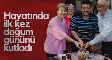 Samsun'da 52 Yaşındaki Epilepsi Hastası İlk Kez Doğum Günü Kutladı