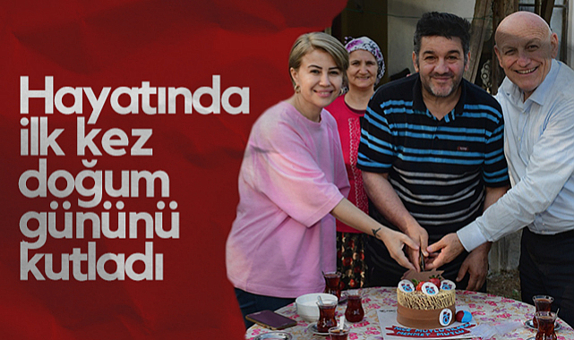 Samsun'da 52 Yaşındaki Epilepsi Hastası İlk Kez Doğum Günü Kutladı