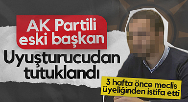 Samsun'da AK Partili Eski Gençlik Kolları Başkanı Uyuşturucudan Tutuklandı