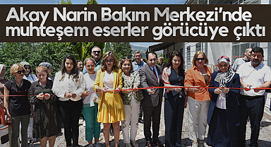 Samsun'da Akay Narin Bakım Merkezi’nde Muhteşem Eserler Görücüye Çıktı