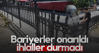 Samsun'da Bariyerler Onarıldı Ama İhlaller Devam Ediyor