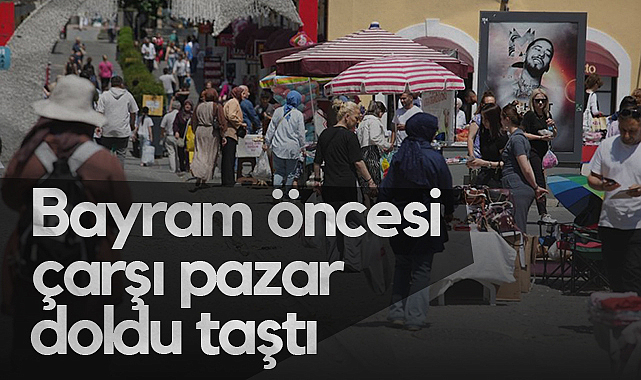 Samsun'da Bayram Öncesi Alışveriş Yoğunluğu