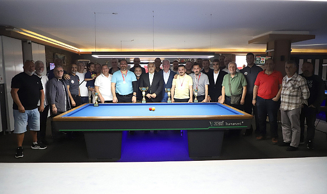 Samsun'da Bilardo Tutkunları Kıyasıya Yarıştı