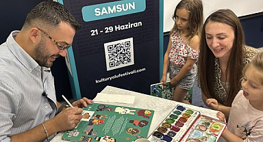 Samsun’da Çağrı Odabaşı ile Renklendirme Etkinliği