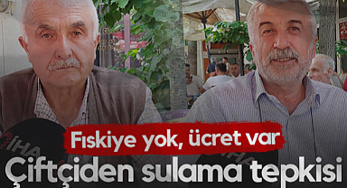 Samsun’da Çiftçiden Sulama Tepkisi: Fıskiye Yok, Ücret Var