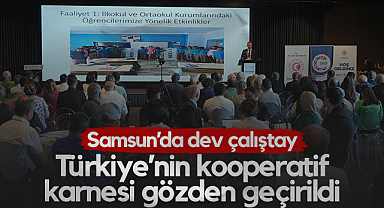 Samsun’da Dev Çalıştay: Türkiye’nin Kooperatif Karnesi Gözden Geçirildi