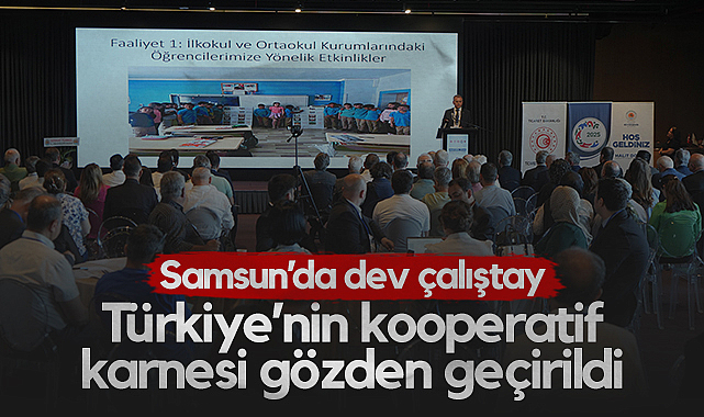 Samsun'da Dev Çalıştay: Türkiye'nin Kooperatif Karnesi Gözden Geçirildi