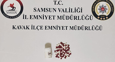 Samsun’da Durdurulan Araçtan Uyuşturucu Çıktı