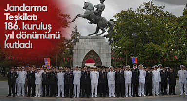 Samsun’da Jandarma Teşkilatının 186. Kuruluş Yıldönümü Kutlandı