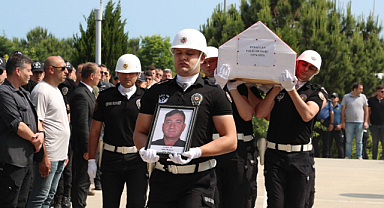 Samsun'da Kalbine Yenik Düşen Polis Memuruna Son Görev