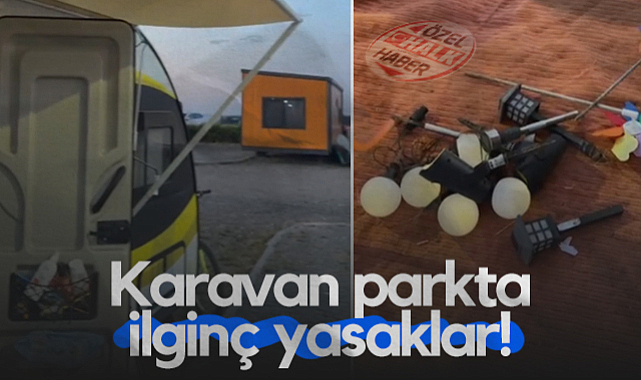 Samsun Karavan Parkta İlginç Yasaklar! 