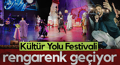 Samsun'da Kültür Yolu Festivali Rengarenk Geçiyor