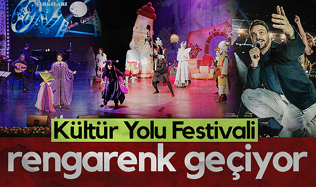 Samsun'da Kültür Yolu Festivali Rengarenk Geçiyor