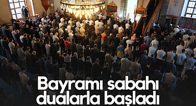 Samsun'da Kurban Bayramı Sabahı Dualarla Başladı