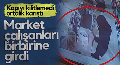 Samsun'da Market Çalışanları Arasında Tartışma Kavgaya Dönüştü