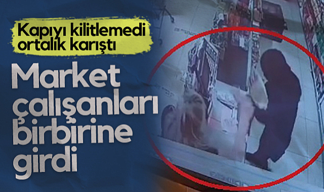 Samsun'da Market Çalışanları Arasında Tartışma Kavgaya Dönüştü