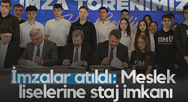 Samsun’da Meslek Liselerine Staj İmkanı