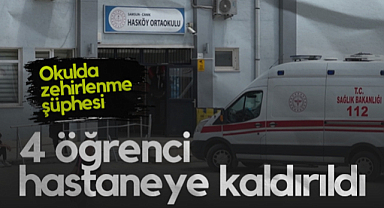 Samsun’da Okulda Zehirlenme Şüphesi: 4 Öğrenci Hastanede