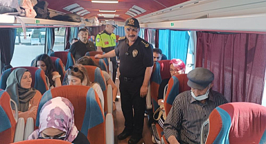 Samsun’da Otobüslerde Kemer Denetimi