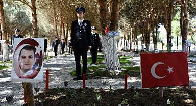 Samsun'da Polis Okulunda Duygulandıran Anı Ormanı
