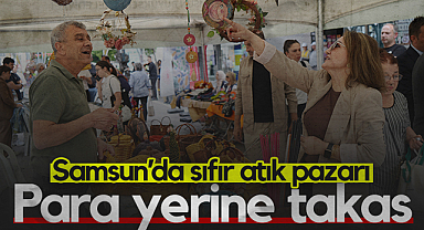 Samsun'da Sıfır Atık Pazarı: Para Yerine Takas