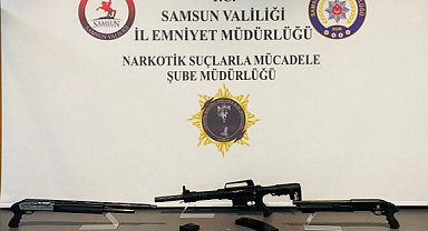 Samsun’da Silah ve Uyuşturucu Operasyonu: 3 Gözaltı