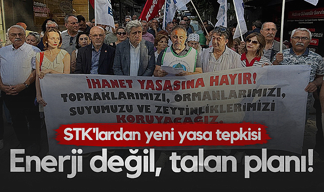 Samsun'da STK'lardan Yeni Yasa Tepkisi: Enerji değil, talan planı!