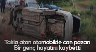 Samsun'da Takla Atan Otomobilde Can Pazarı: Bir Genç Hayatını Kaybetti