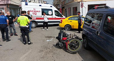 Samsun’da Taksi Motosikletliye Çarptı: 1 Ağır Yaralı