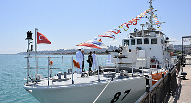 Samsun'da TCSG-87 Gemisi Halkla Buluştu!