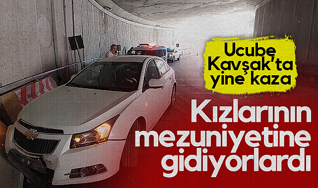 Samsun'da Ucube Alt Geçit'te Bir Kaza Daha: Mezuniyet Töreni Yolculuğu Hastanede Bitti