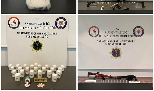 Samsun'da Uyuşturucu Operasyonu: 6 Gözaltı