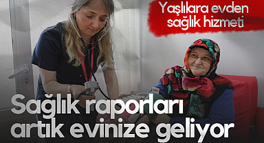Samsun’da Yaşlılara Evden Sağlık Hizmeti Başladı