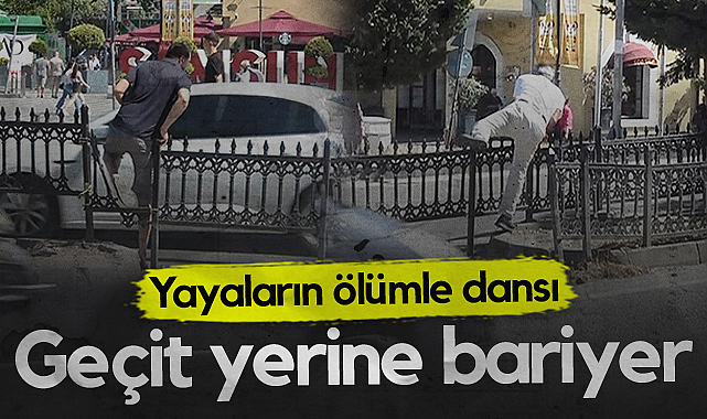 Samsun'da Yayaların Ölümle Dansı: Geçit Yerine Bariyer