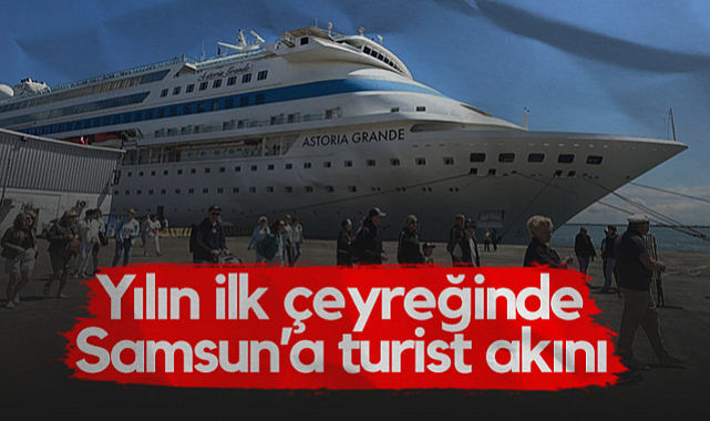 Samsun’da Yılın İlk 3 Ayında 109 Bin Turist Konakladı