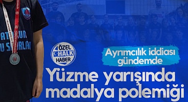 Samsun'da Yüzme Yarışında Madalya Polemiği! Ayrımcılık İddiası Gündemde...