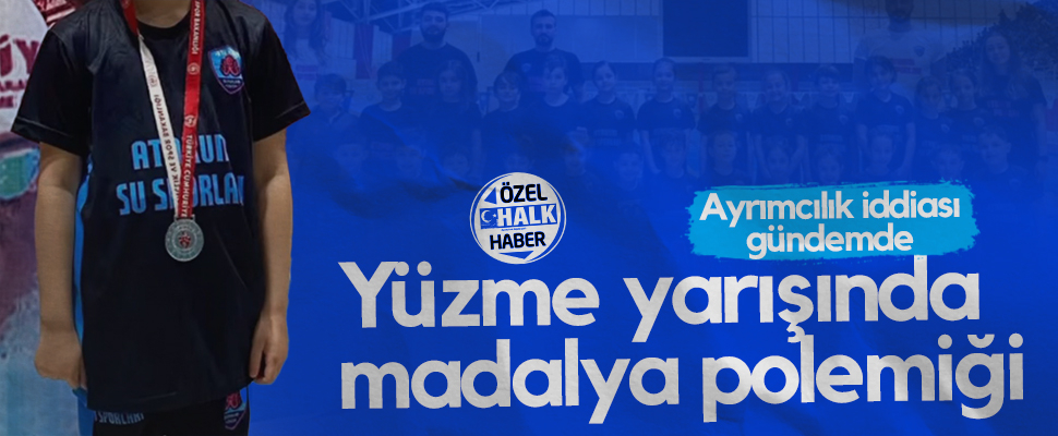 Samsun'da Yüzme Yarışında Madalya Polemiği! Ayrımcılık İddiası Gündemde...