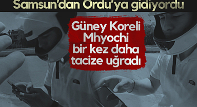 Samsun'dan Ordu'ya Gidiyordu! Güney Koreli Mhyochi Bir Kez Daha Tacize Uğradı...