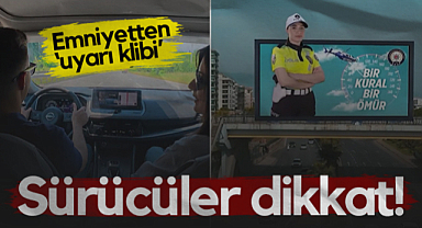 Samsun Emniyet Müdürlüğü'nden Klipli Uyarı: Sürücüler Dikkat!
